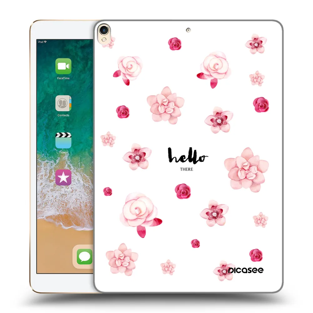 Picasee διαφανής θήκη σιλικόνης Apple iPad Pro 10.5" 2017 (2. gen) - Hello there