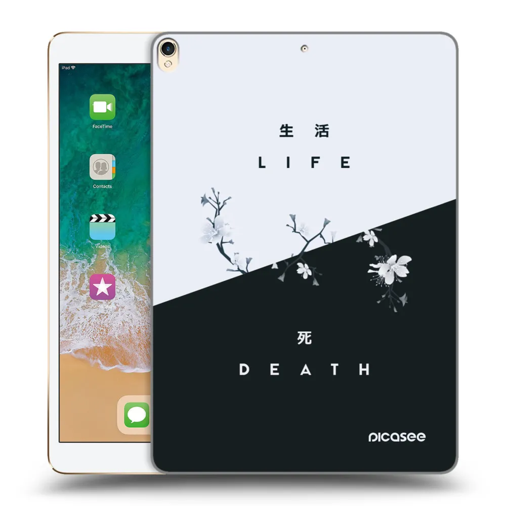 Picasee διαφανής θήκη σιλικόνης Apple iPad Pro 10.5" 2017 (2. gen) - Life - Death