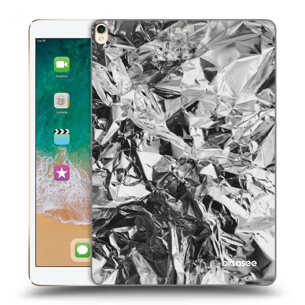 Picasee διαφανής θήκη σιλικόνης Apple iPad Pro 10.5" 2017 (2. gen) - Chrome