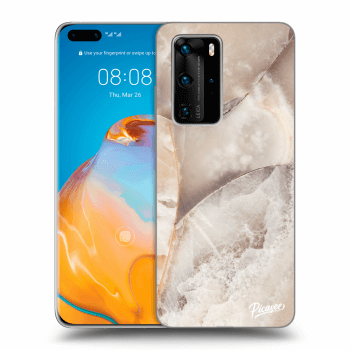 Θήκη για Huawei P40 Pro - Cream marble