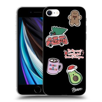 Θήκη για Apple iPhone SE 2020 - Christmas Stickers