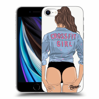 Θήκη για Apple iPhone SE 2020 - Crossfit girl - nickynellow