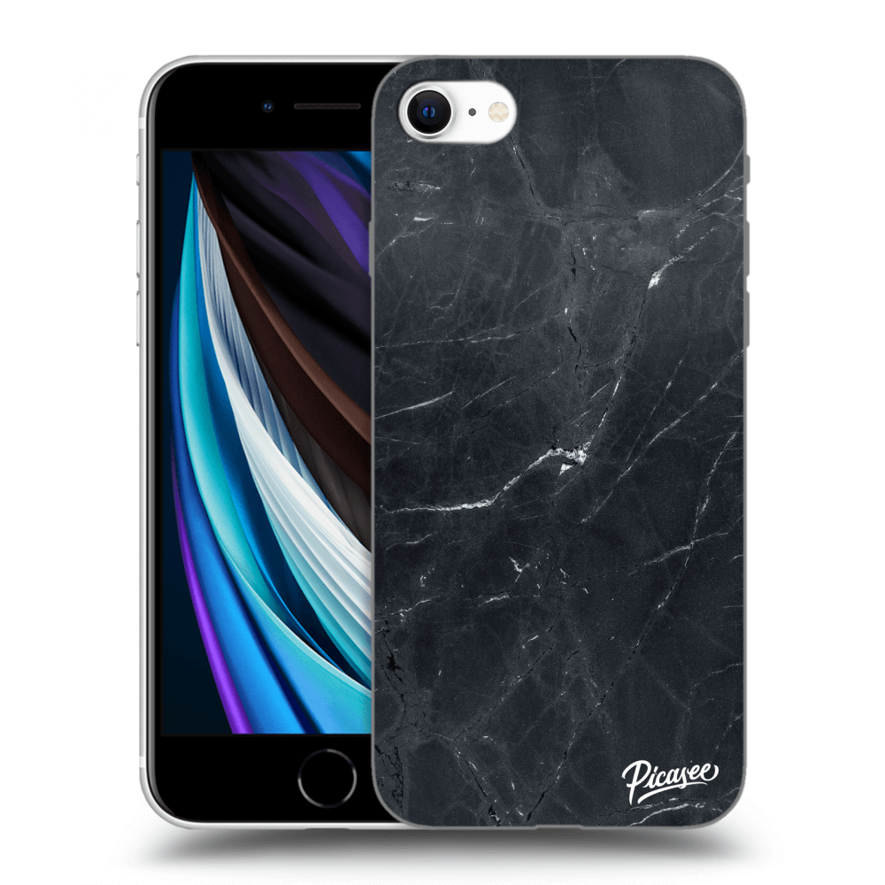 Picasee ULTIMATE CASE για Apple iPhone SE 2020 - Black marble