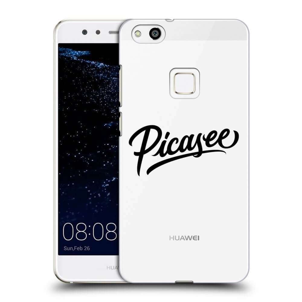 Picasee διαφανής θήκη σιλικόνης Huawei P10 Lite - Picasee - black