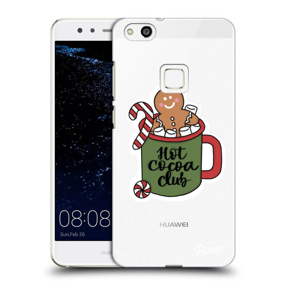 Picasee διαφανής θήκη σιλικόνης Huawei P10 Lite - Hot Cocoa Club