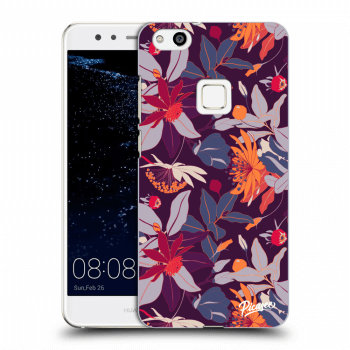 Θήκη για Huawei P10 Lite - Purple Leaf