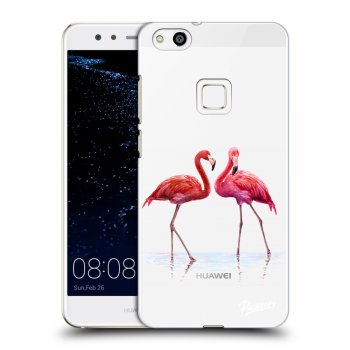 Θήκη για Huawei P10 Lite - Flamingos couple