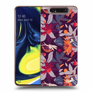 Θήκη για Samsung Galaxy A80 A805F - Purple Leaf