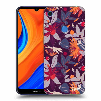 Θήκη για Huawei Y6S - Purple Leaf