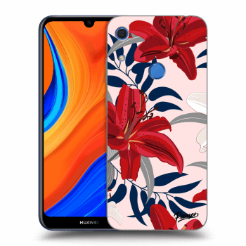 Θήκη για Huawei Y6S - Red Lily