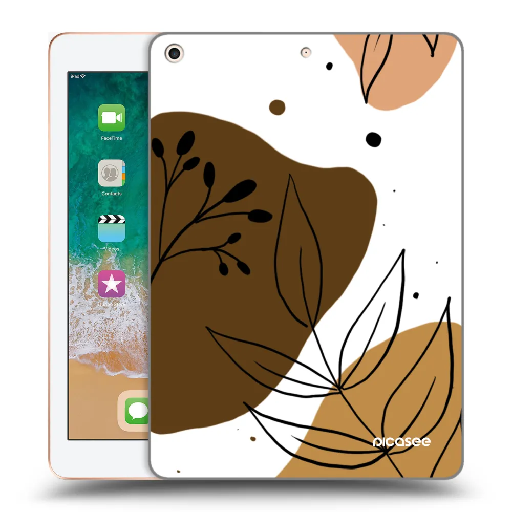 Picasee διαφανής θήκη σιλικόνης Apple iPad 9.7" 2018 (6. gen) - Boho style
