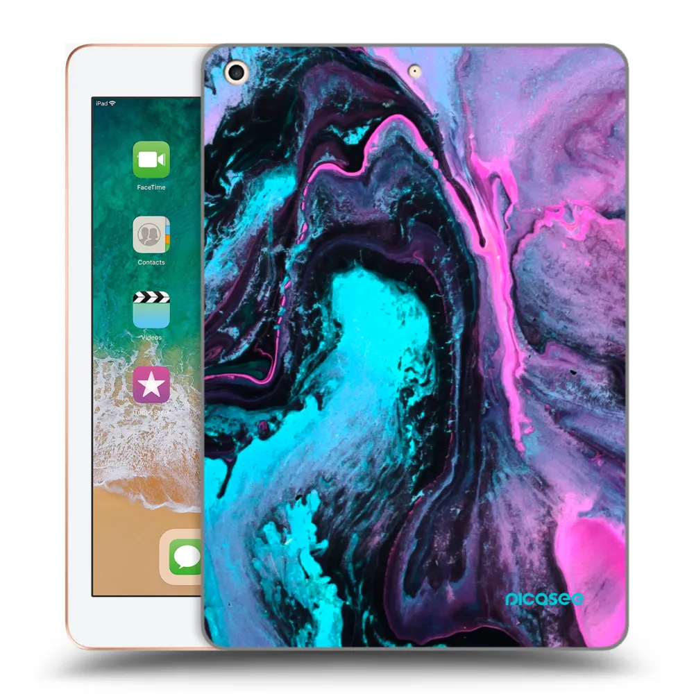 Picasee διαφανής θήκη σιλικόνης Apple iPad 9.7" 2018 (6. gen) - Lean 2