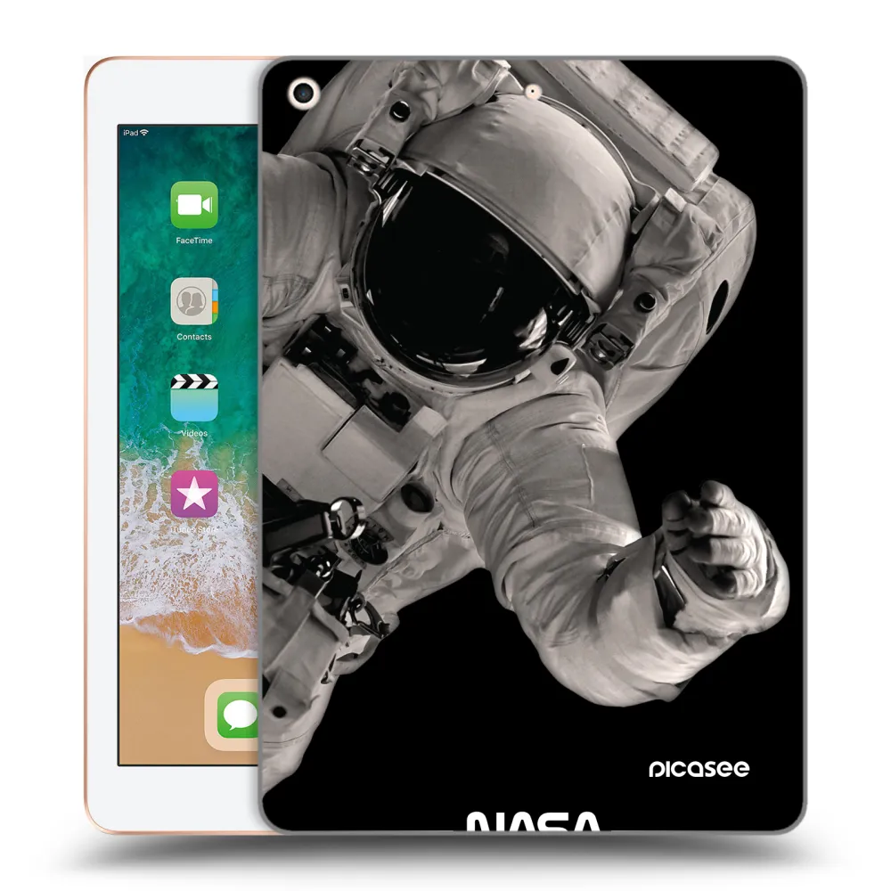 Picasee διαφανής θήκη σιλικόνης Apple iPad 9.7" 2018 (6. gen) - Astronaut Big