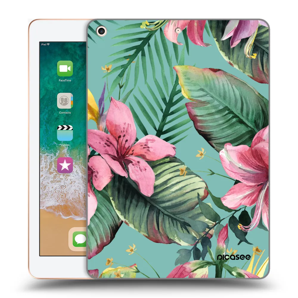 Picasee διαφανής θήκη σιλικόνης Apple iPad 9.7" 2018 (6. gen) - Hawaii
