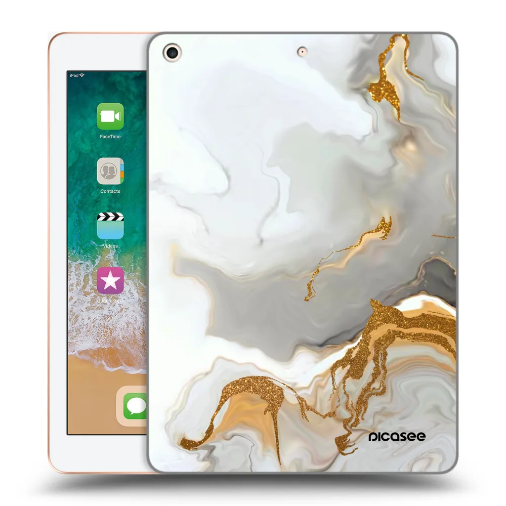 Picasee διαφανής θήκη σιλικόνης Apple iPad 9.7" 2018 (6. gen) - Her