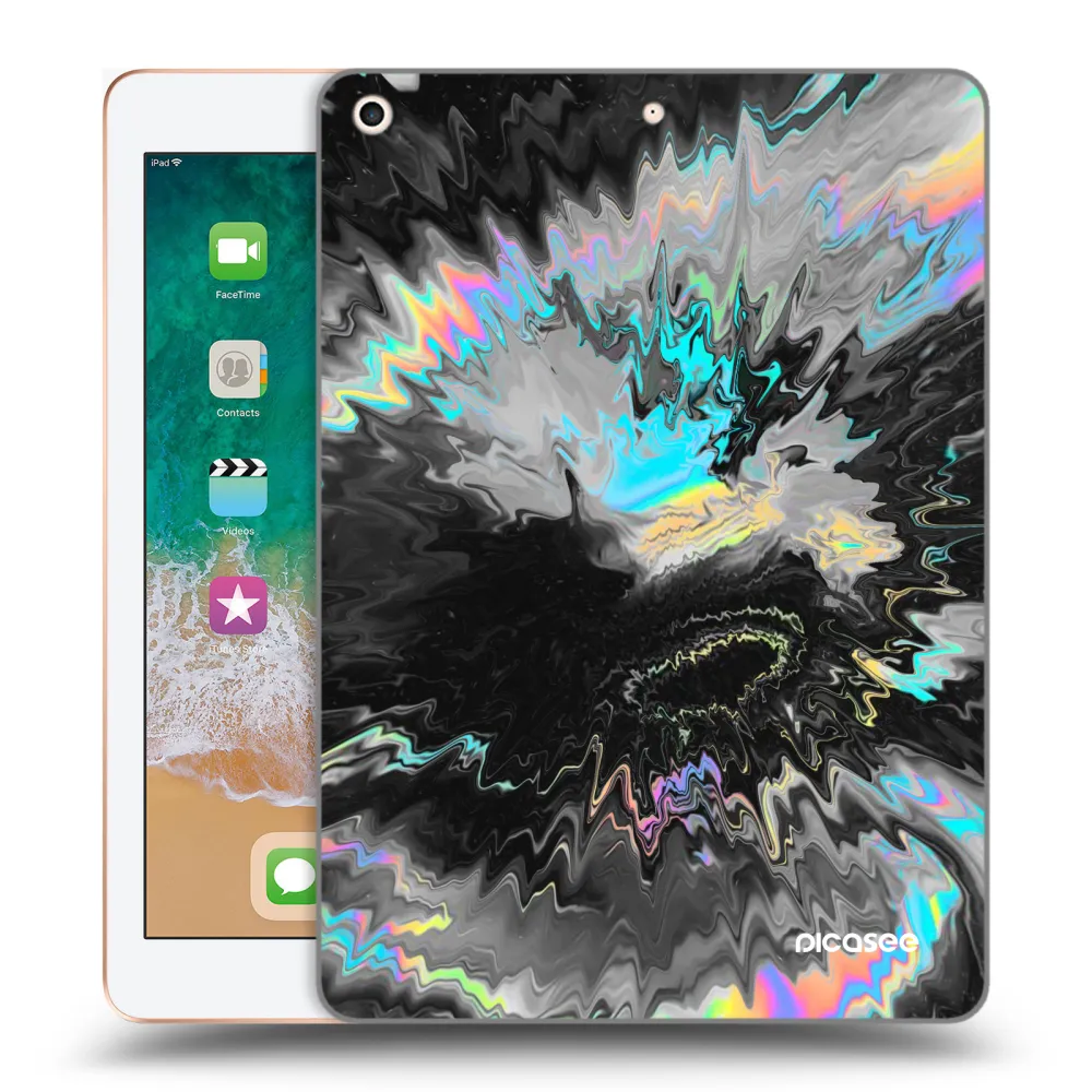 Picasee διαφανής θήκη σιλικόνης Apple iPad 9.7" 2018 (6. gen) - Magnetic