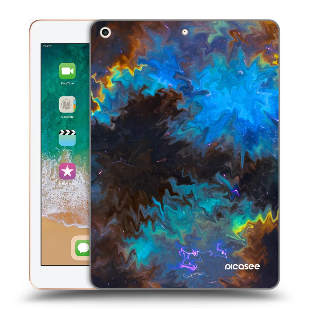 Picasee διαφανής θήκη σιλικόνης Apple iPad 9.7" 2018 (6. gen) - Space