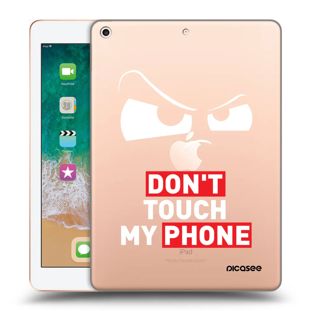 Picasee διαφανής θήκη σιλικόνης Apple iPad 9.7" 2018 (6. gen) - Cloudy Eye - Transparent