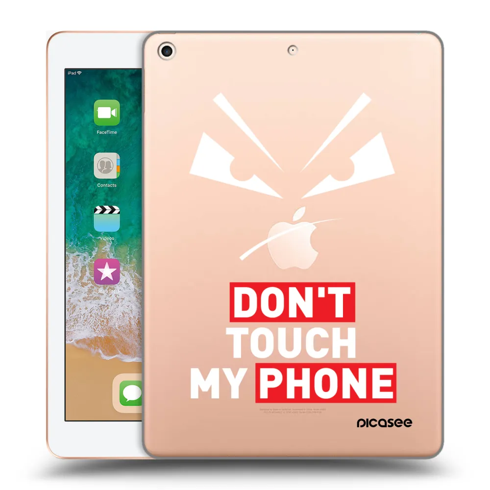 Picasee διαφανής θήκη σιλικόνης Apple iPad 9.7" 2018 (6. gen) - Evil Eye - Transparent