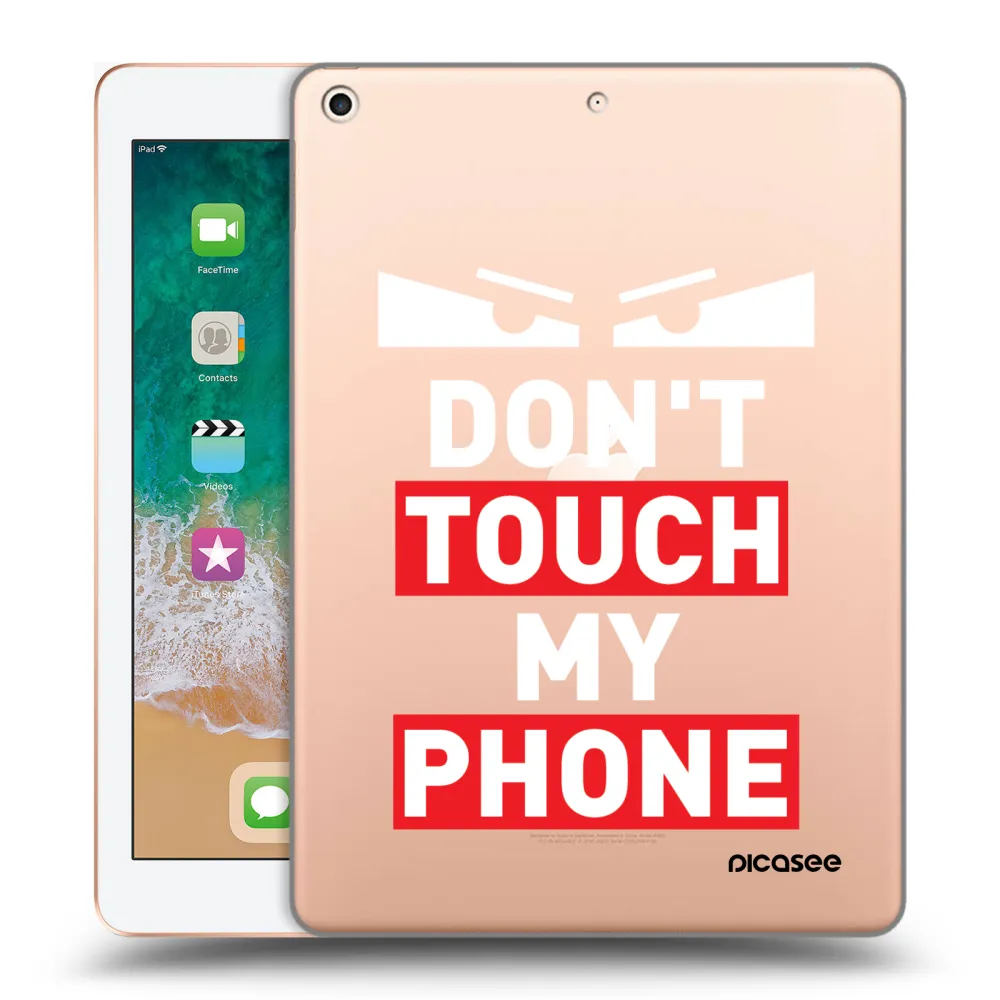 Picasee διαφανής θήκη σιλικόνης Apple iPad 9.7" 2018 (6. gen) - Shadow Eye - Transparent