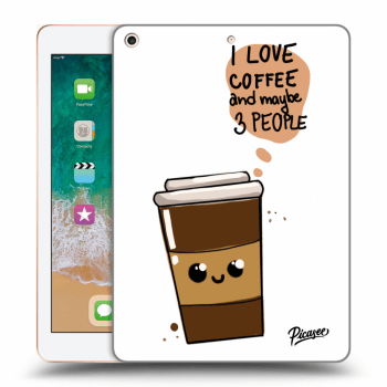 Θήκη για Apple iPad 9.7" 2018 (6. gen) - Cute coffee