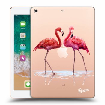 Θήκη για Apple iPad 9.7" 2018 (6. gen) - Flamingos couple