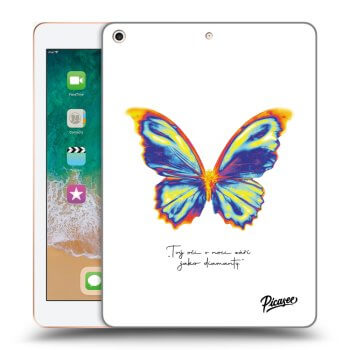 Θήκη για Apple iPad 9.7" 2018 (6. gen) - Diamanty White