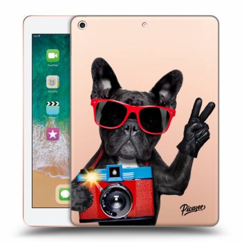 Θήκη για Apple iPad 9.7" 2018 (6. gen) - French Bulldog