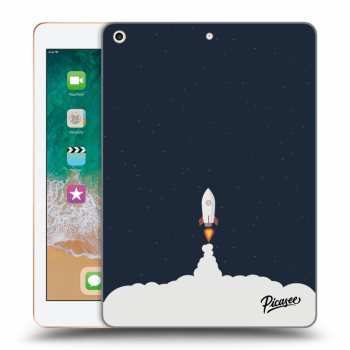 Picasee διαφανής θήκη σιλικόνης Apple iPad 9.7" 2018 (6. gen) - Astronaut 2