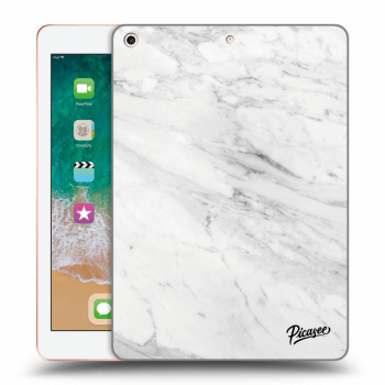 Θήκη για Apple iPad 9.7" 2018 (6. gen) - White marble