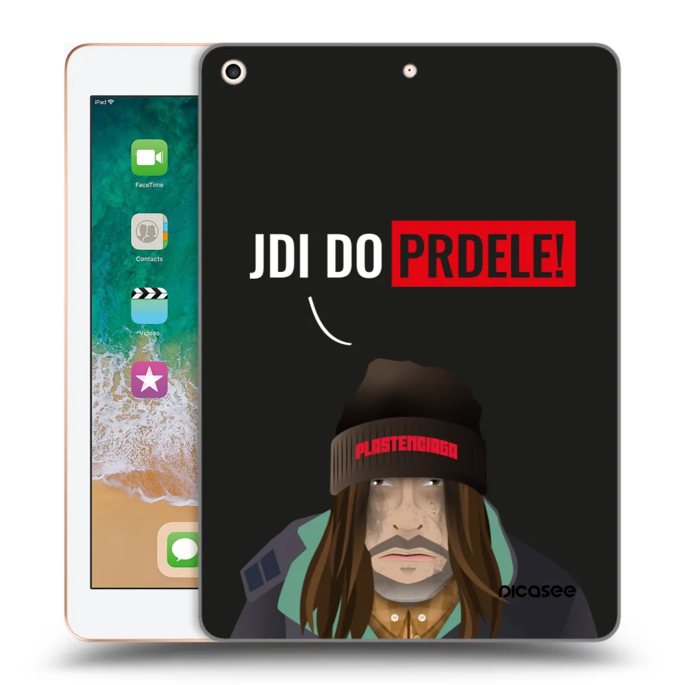 Picasee διαφανής θήκη σιλικόνης Apple iPad 9.7" 2018 (6. gen) - Bezďák