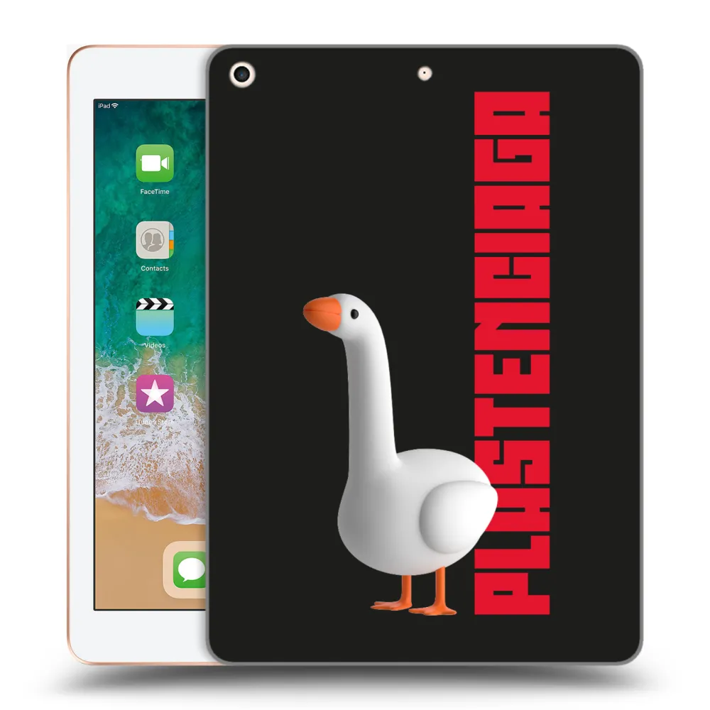 Picasee διαφανής θήκη σιλικόνης Apple iPad 9.7" 2018 (6. gen) - Kiky Ricky