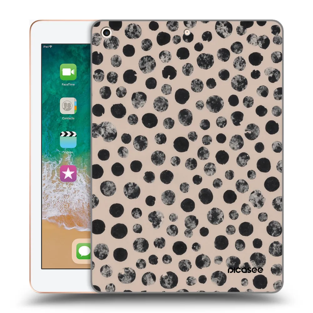 Picasee διαφανής θήκη σιλικόνης Apple iPad 9.7" 2018 (6. gen) - Dots