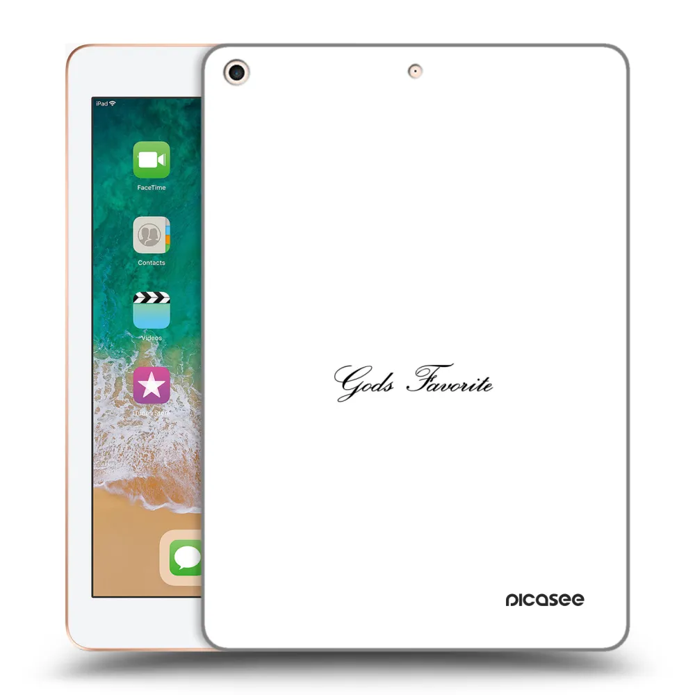 Picasee διαφανής θήκη σιλικόνης Apple iPad 9.7" 2018 (6. gen) - Gods Favorite