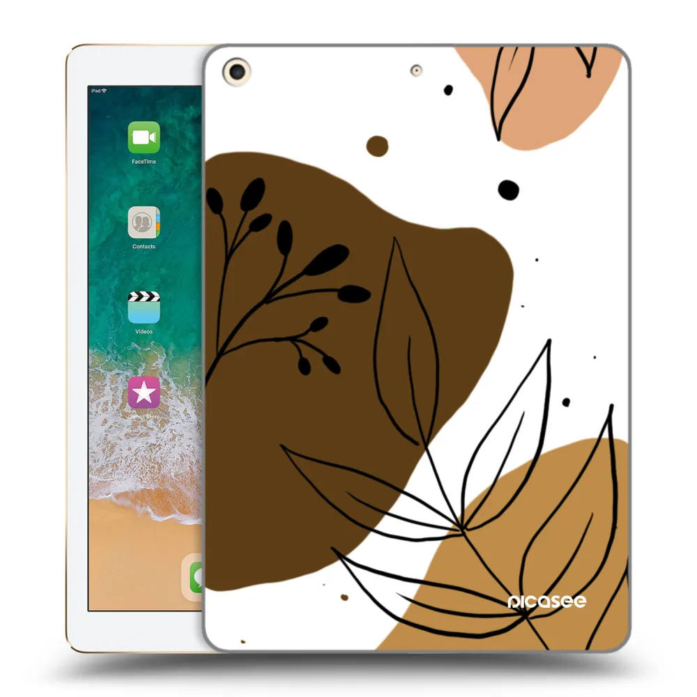 Picasee διαφανής θήκη σιλικόνης Apple iPad 9.7" 2017 (5. gen) - Boho style