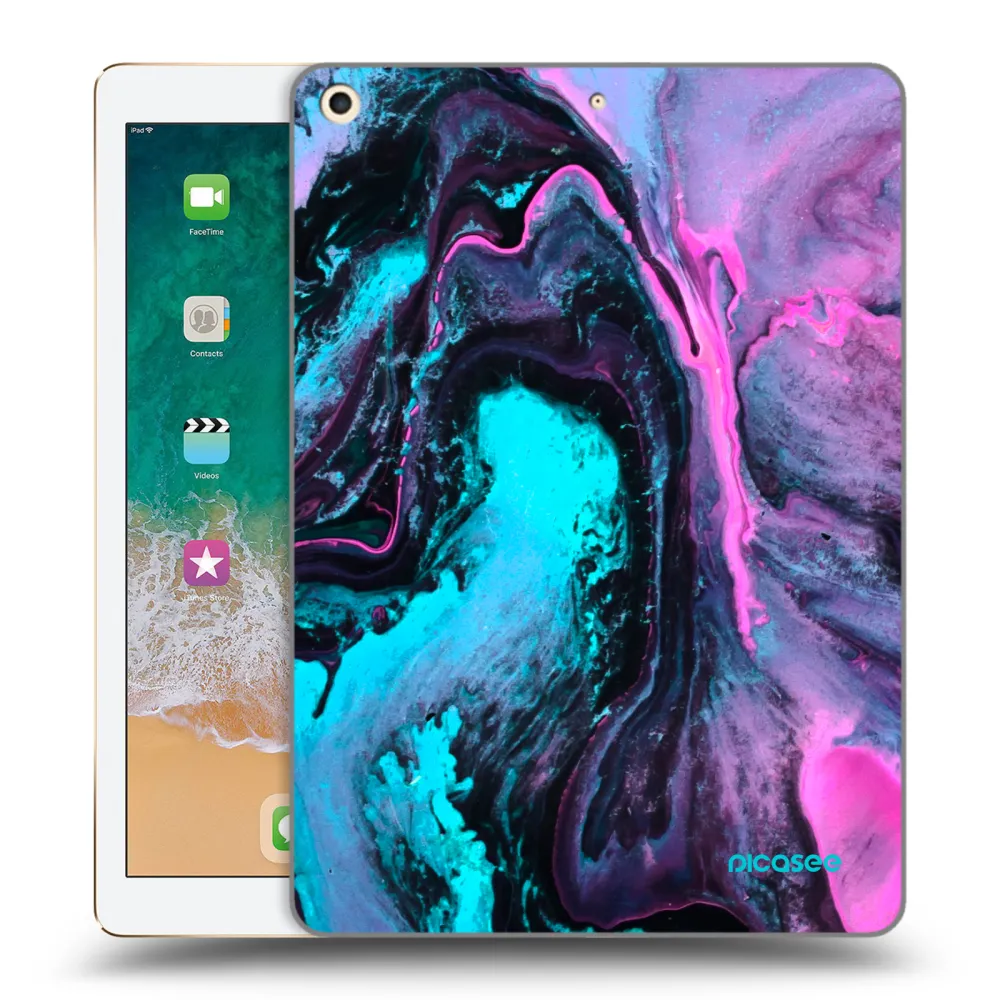 Picasee διαφανής θήκη σιλικόνης Apple iPad 9.7" 2017 (5. gen) - Lean 2