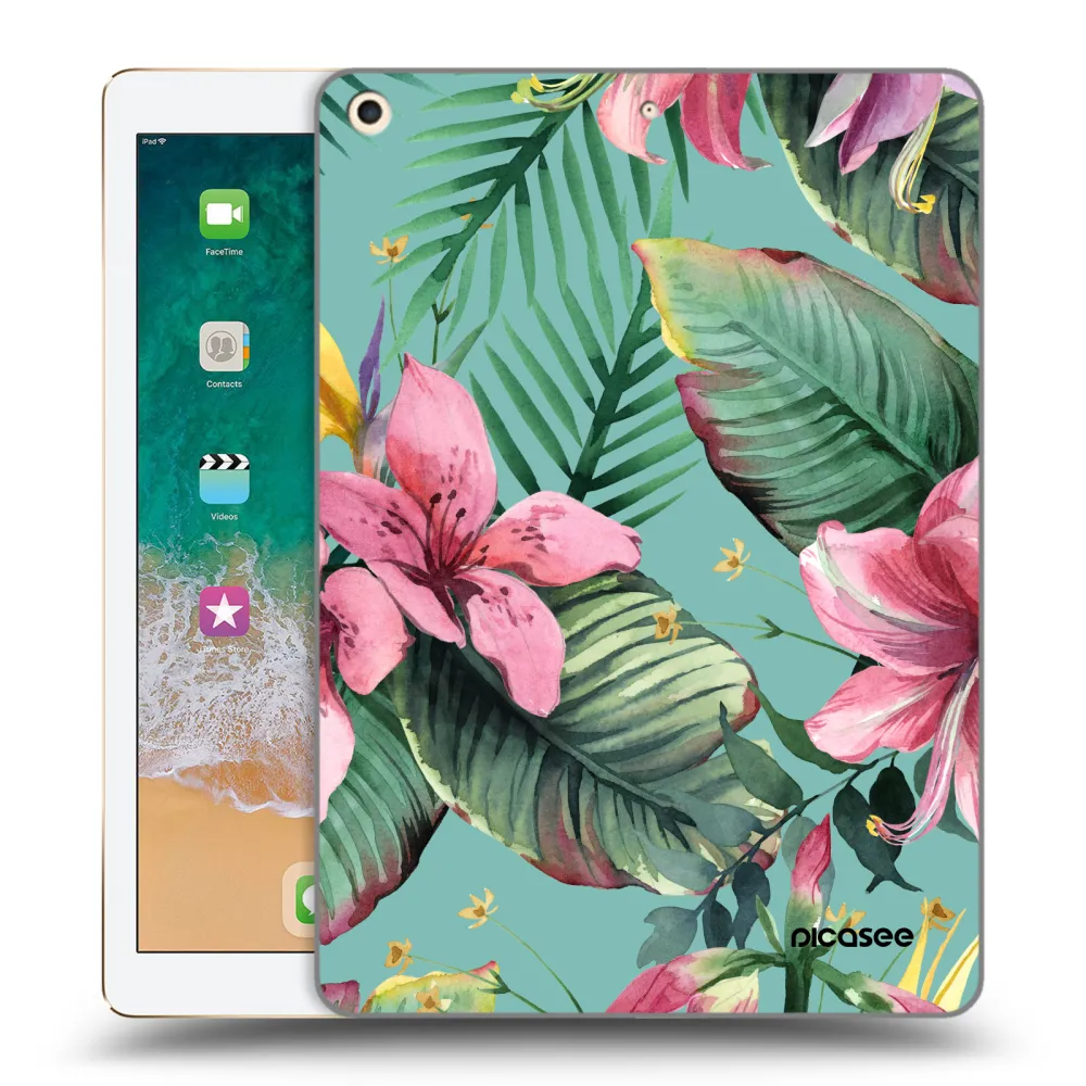 Picasee διαφανής θήκη σιλικόνης Apple iPad 9.7" 2017 (5. gen) - Hawaii