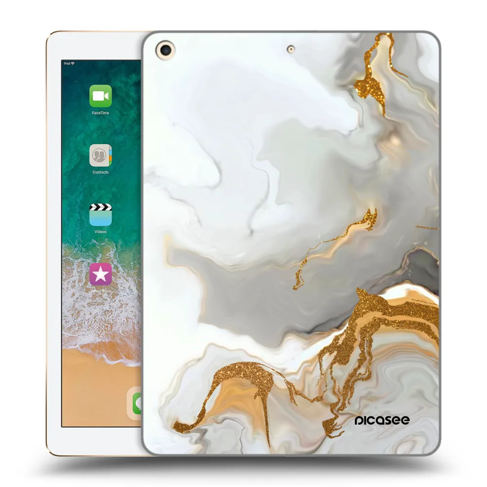 Picasee διαφανής θήκη σιλικόνης Apple iPad 9.7" 2017 (5. gen) - Her