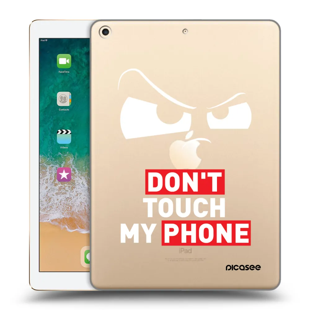 Picasee διαφανής θήκη σιλικόνης Apple iPad 9.7" 2017 (5. gen) - Cloudy Eye - Transparent