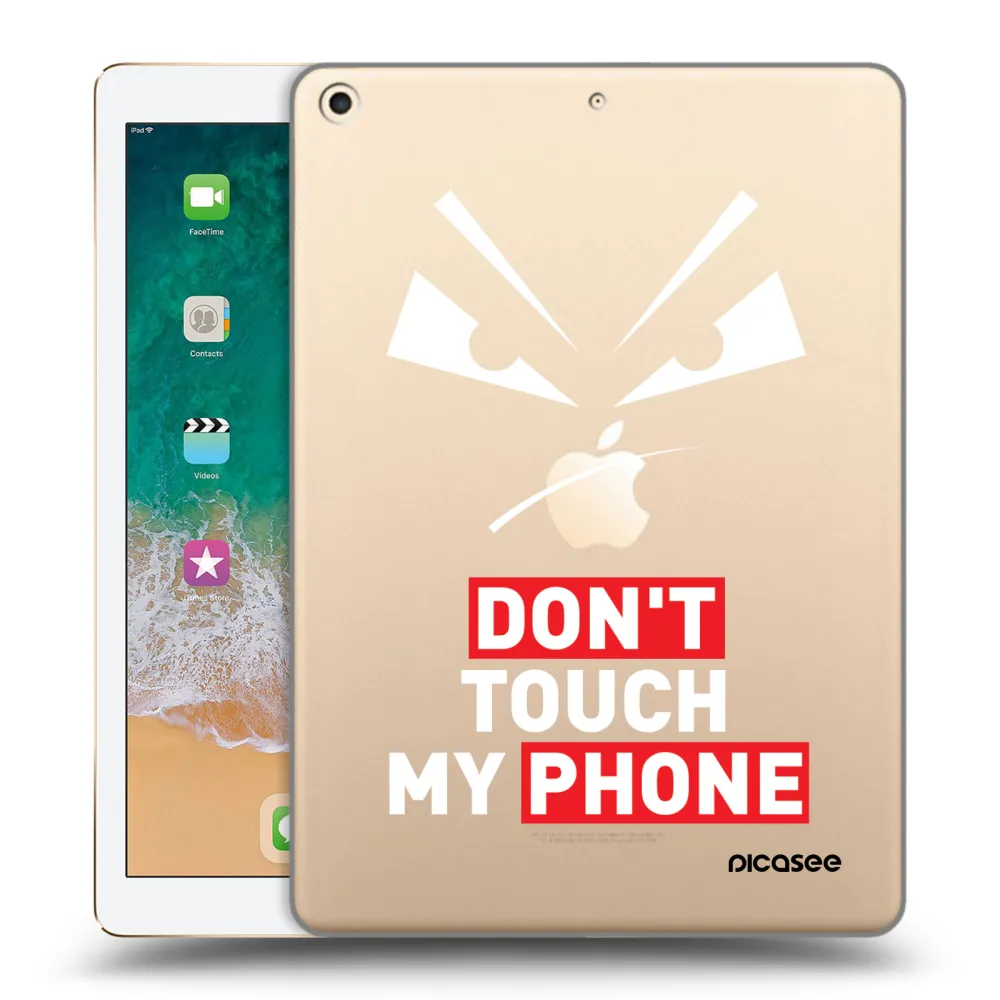 Picasee διαφανής θήκη σιλικόνης Apple iPad 9.7" 2017 (5. gen) - Evil Eye - Transparent
