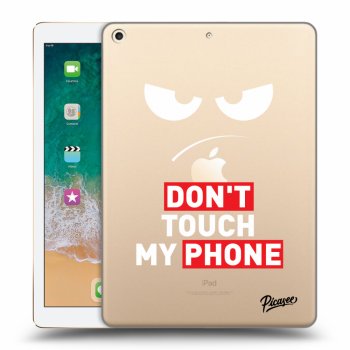 Picasee διαφανής θήκη σιλικόνης Apple iPad 9.7" 2017 (5. gen) - Angry Eyes - Transparent