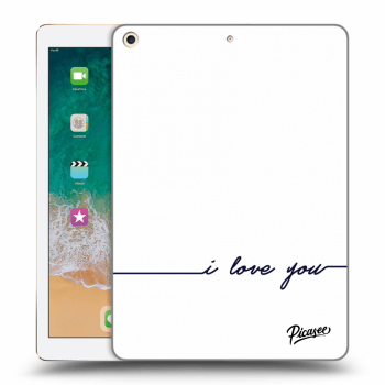Θήκη για Apple iPad 9.7" 2017 (5. gen) - I love you