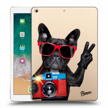 Θήκη για Apple iPad 9.7" 2017 (5. gen) - French Bulldog