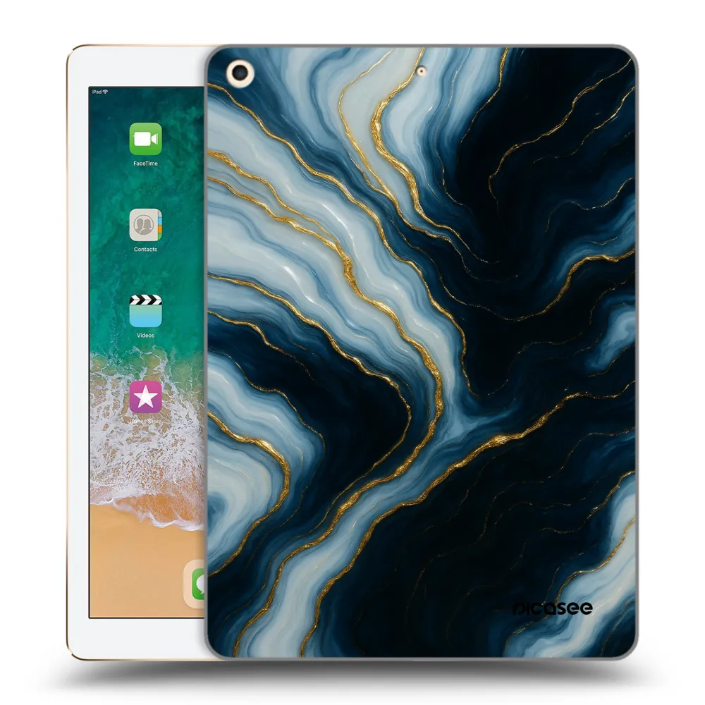 Picasee διαφανής θήκη σιλικόνης Apple iPad 9.7" 2017 (5. gen) - Luna