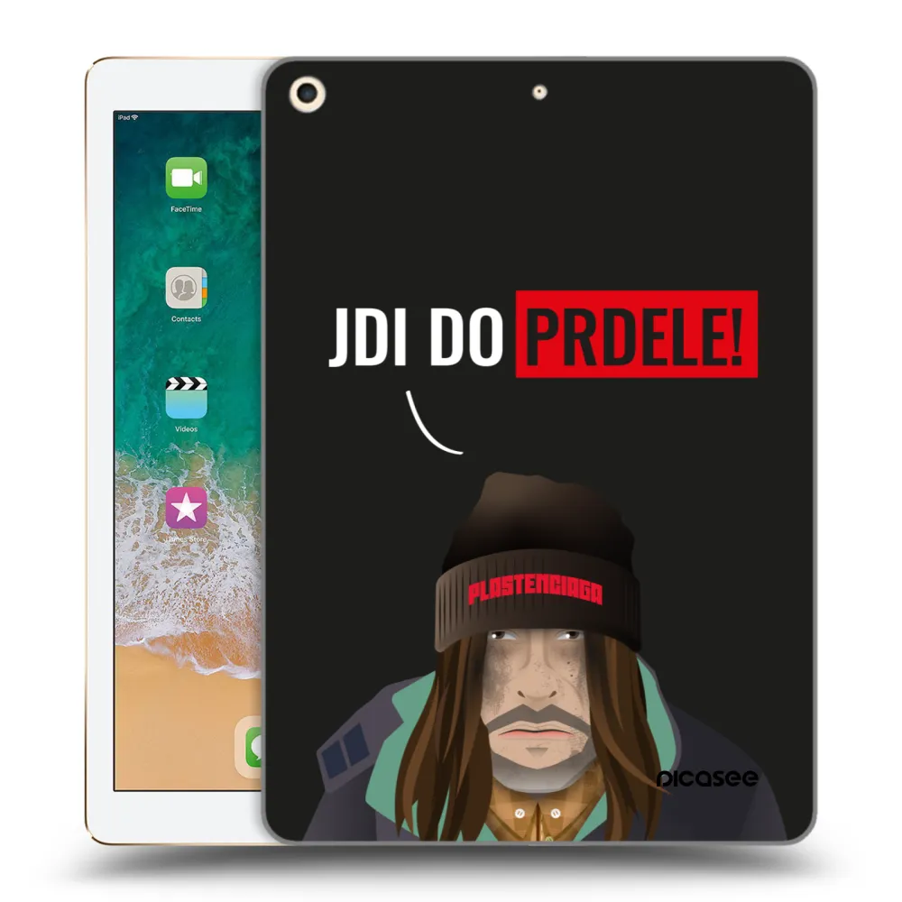 Picasee διαφανής θήκη σιλικόνης Apple iPad 9.7" 2017 (5. gen) - Bezďák