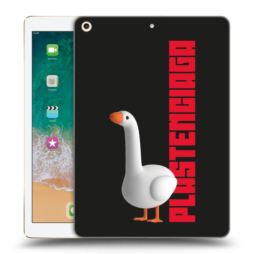 Picasee διαφανής θήκη σιλικόνης Apple iPad 9.7" 2017 (5. gen) - Kiky Ricky