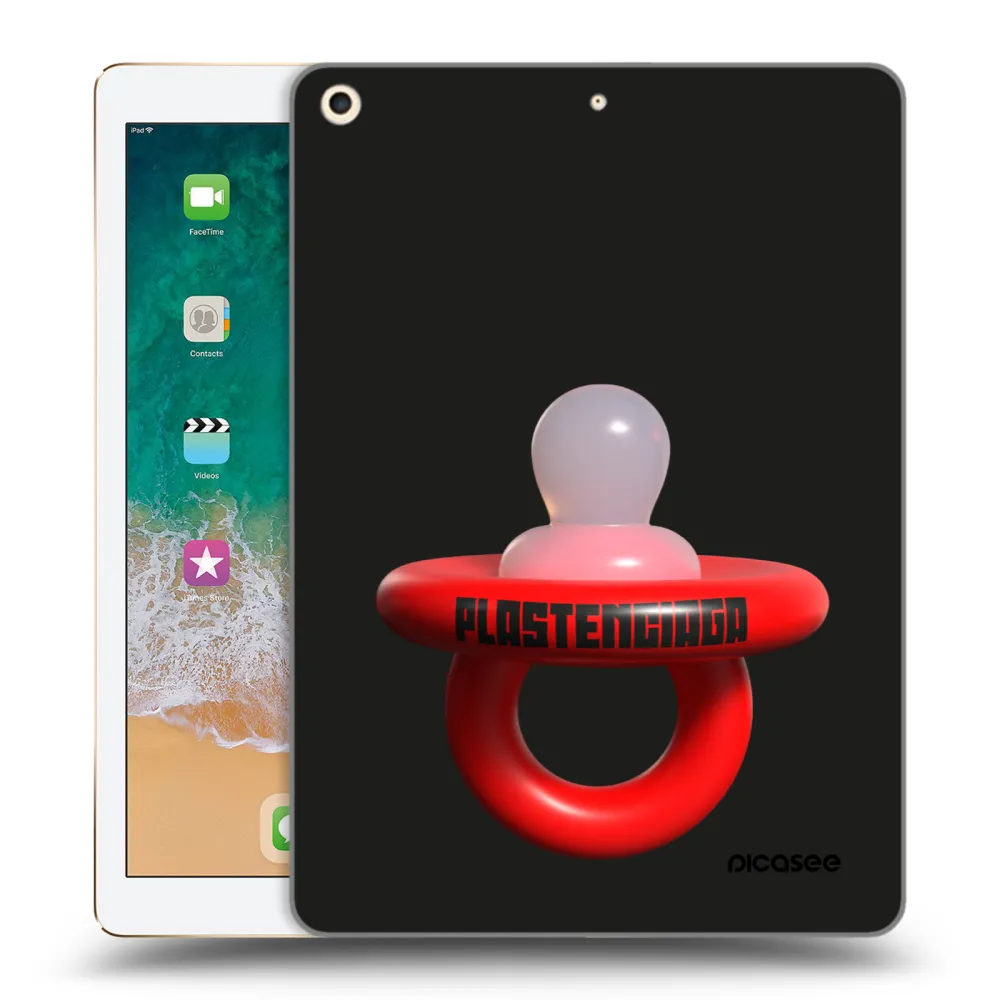 Picasee διαφανής θήκη σιλικόνης Apple iPad 9.7" 2017 (5. gen) - Le Dudel