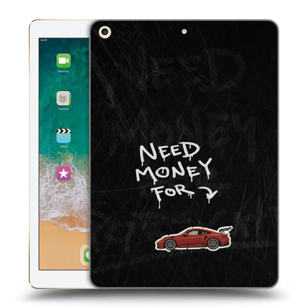 Picasee διαφανής θήκη σιλικόνης Apple iPad 9.7" 2017 (5. gen) - Track Mode