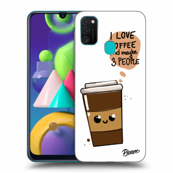 Θήκη για Samsung Galaxy M21 M215F - Cute coffee