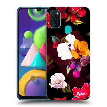 Θήκη για Samsung Galaxy M21 M215F - Flowers and Berries